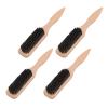 Beard Brush Wood Handle Barbershop Hair Sweep Mustache Brush for Men Grooming Efficiently Styles and Organizes Beard and Hair view 1