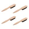Beard Brush Wood Handle Barbershop Hair Sweep Mustache Brush for Men Grooming Efficiently Styles and Organizes Beard and Hair view 2