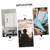Vaguelly 3pcs Reusable Cotton Sanitary Towels Washable Sanitary Pads Dry and Comfortable with Hidden Button Suitable for Women view 4