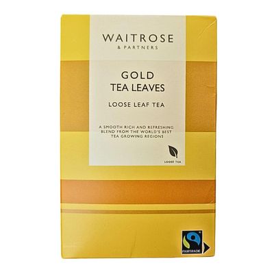 Waitrose Gold Loose Leaf Tea 250g Smooth & Refreshing