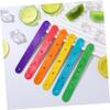 GALPADA 100 Pcs Wooden Lolly Sticks for Craft, Craft Sticks Bulk for DIY Projects and Home Decor, Sturdy Food-Grade Ice Cream Supplies, Won't Easily Break view 3