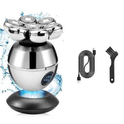 Asyduey Electric Shaver for Bald Men 7D Floating Cutter Beard Trimmer Clipper Waterproof Shaving USB Charging Trimmer