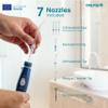 Aquapik PRO Dental Irrigator Nozzles | Set of 7 Universal Compatible Nozzles | Multifunctional Replacement | Family Colours | Hygienic Case view 2