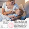 Breast Pump - Electric Breast Feeding Pump, 4 Mode Breastfeeding Milk Pumps, Automatic Breastfeeding Pumps for Breastfeeding Suction Pom view 4