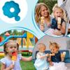 Acunny No drop on the handle, on the handle for children, no dripping, rod holder, reusable silicone pop drop guard for food grade for , children and adults view 4