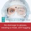 Anti Fog Spray, Defogging Spray, Anti Mist Eyewear, Portable 20ml Bottle, Efficient Lens Cleaner, Suitable for Swimming Goggles, Dive Glasses, Snorkling Glass view 4