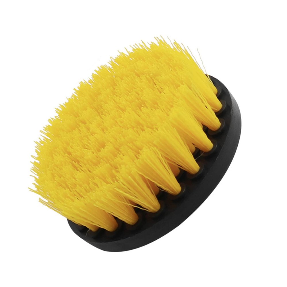 Electric Drill Brush Set Auto Tires Cleaning Tool Bathroom Kitchen Round Scrubber Brushes For Grout Carpet Floor