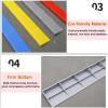 VDLLQYN, Non-Slip Wheelchair Ramp for 1-6.5cm Rise - Portable Threshold Ramps, Household Ramp Transition Strip Climbing Mat Anti-Slip for Cleaning Robot,Curb Ramps(Red,100x10x4cm) view 4
