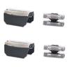 2 Pack 51B Electric Shaver Replacement Foil Head with Cutter Compatible with Braun 5 Series 510, 550, 560, 570cc, 590cc, 590cc 8581, 8583, 8585, 8588, 8590, 8781, 8783, 8790 view 1