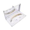 27 Colors Teeth Shade Guide,Tooth Bleaching Shade Chart with Case and Mirror view 1