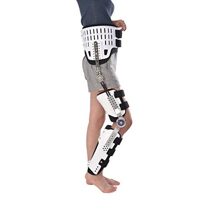 Orthosis Foot Drop SplintOrthosis Foot Drop,Medical Knee Braces Knee Ankle Foot Fixation Orthosis, Comfortable Adjustable Brace, Fracture Leg, Foot and Lower Extremity Orthosis,A Left