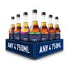 Tate & Lyle - Custom Case Pure Cane Sugar Syrups - Choose your Own - With Pumps Options - Fairtrade, Vegan and Vegetarian Friendly - Cold Drinks and Hot Drinks - 750ml x 4 view 1