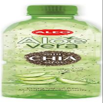 ALEO 0.5L Premium CHIA Aloe Vera Drink - Natural, No Preservatives, No Artificial Colors Superior Taste Award 2025