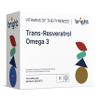 Omega 3 TG, Trans-Resveratrol - SmartAbsorb | for Brain Function, Nervous System & antioxidant Support | 56 Daily sachets view 1