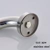 Bathroom Grab Bar Rail,Stainless Steel Grab Rails Polished Chrome Safety Support Rail Elderly/Disabled Handrails Aid Hold Shower/Chrome/68Cm view 4