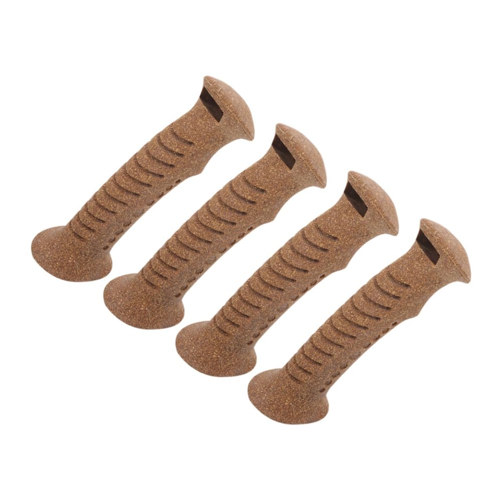 GANAZONO 4pcs Replacement Cork Handle for Trekking Rod Hiking Pole Outdoor Use Skid Grip Walking Stick Accessories
