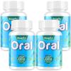 Oral Lozenges, 11 Billion CFU Multi-Strain Live Culture Formula with Xylitol, Sugar-Free Natural Mint Flavour (60 Count (Pack of 4)) view 1