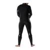 LIXIAAOOKWEDG Latex Catsuit Men Rubber Fetish Front Zip Handmade Bodysuit,Blue,L view 2