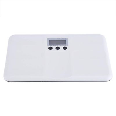 HXZJUIKL LCD Digital Personal Scale Function Body Weight Electronic Floor Scales Portable Digital Bathroom Body Weight Scale 150KG White Accurate measurement,