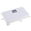 HXZJUIKL LCD Digital Personal Scale Function Body Weight Electronic Floor Scales Portable Digital Bathroom Body Weight Scale 150KG White Accurate measurement, view 3