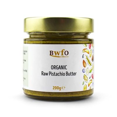 Organic Raw Pistachio Nut Butter 200g (BWFO)