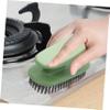 HEALEEP 2pcs Cleaning Brush Soft Bristle Stain Scrubber for Clothes Clothes Brush Home Scrubbing view 4