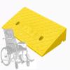 1" 2" 3" 4" 5" 6" 7" 8" Rise Threshold Ramp For Wheelchair Mobility, Heavy Duty Driveway Curb Ramps High Load, Non-Slip Kerb Ramps For Walker/Cart/Scooter