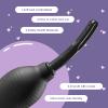 YHTCC 310ml Black Douche Soft Silicone Enema view 3