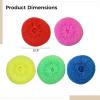 50 Pcs Kitchen Dish Scrubbers, Multicolor Pp Plastic Mesh Scrubbing Balls, Non-Scratch Cleaning Set for Pots, Pans & Utensils view 3