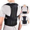 XS-5XL Plus Size Back Shoulder Posture Corrector Spinal Support Belt Shoulders Adjustable Neck Clavicle Support Lumbar Brace Posture Trainer Relieve Back Fatigue Pain(XL) view 2