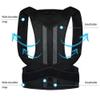 XS-5XL Plus Size Back Shoulder Posture Corrector Spinal Support Belt Shoulders Adjustable Neck Clavicle Support Lumbar Brace Posture Trainer Relieve Back Fatigue Pain(XL) view 4