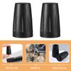 BESPORTBLE 6pcs Non-Slip Trekking Pole Tips Replacement Walking Stick Foot Covers Crutch Pads for Hiking Stability Cane Foot Replacement Walking Stick Pole Tip view 3