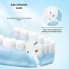 ZBDZSW Blue Portable Electric Water Flosser, Rechargeable Oral Care Handheld Dental Irrigator 3-Speed Adjustment USB Charging view 4