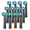 AnjoCare Replacement Brush Heads for Oral B,12Pack Electric Toothbrush Replacement Heads,Rechargeable Toothbrush Heads Compatible with Oral B Pro1000/3000/5000/7000