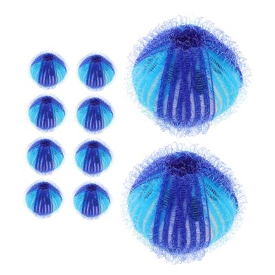 DOITOOL 10pcs Reusable Laundry Balls Washing Machine Balls Lint Remover Hair Catcher Clothes Cleaning Supply for Pet Hair Removal