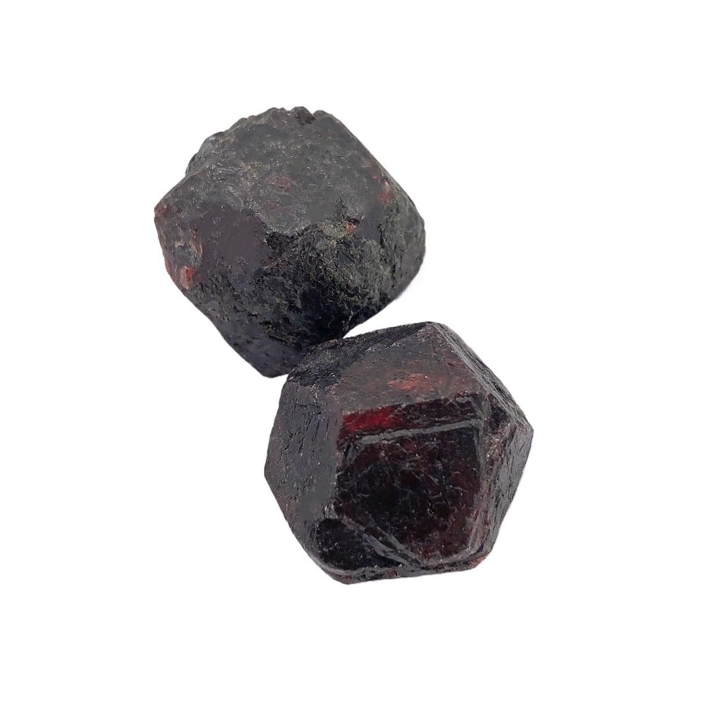 100g Natural Red Garnet Crystal Rough Stone Original Gemstone Mineral Raw Specimen for Home Decor