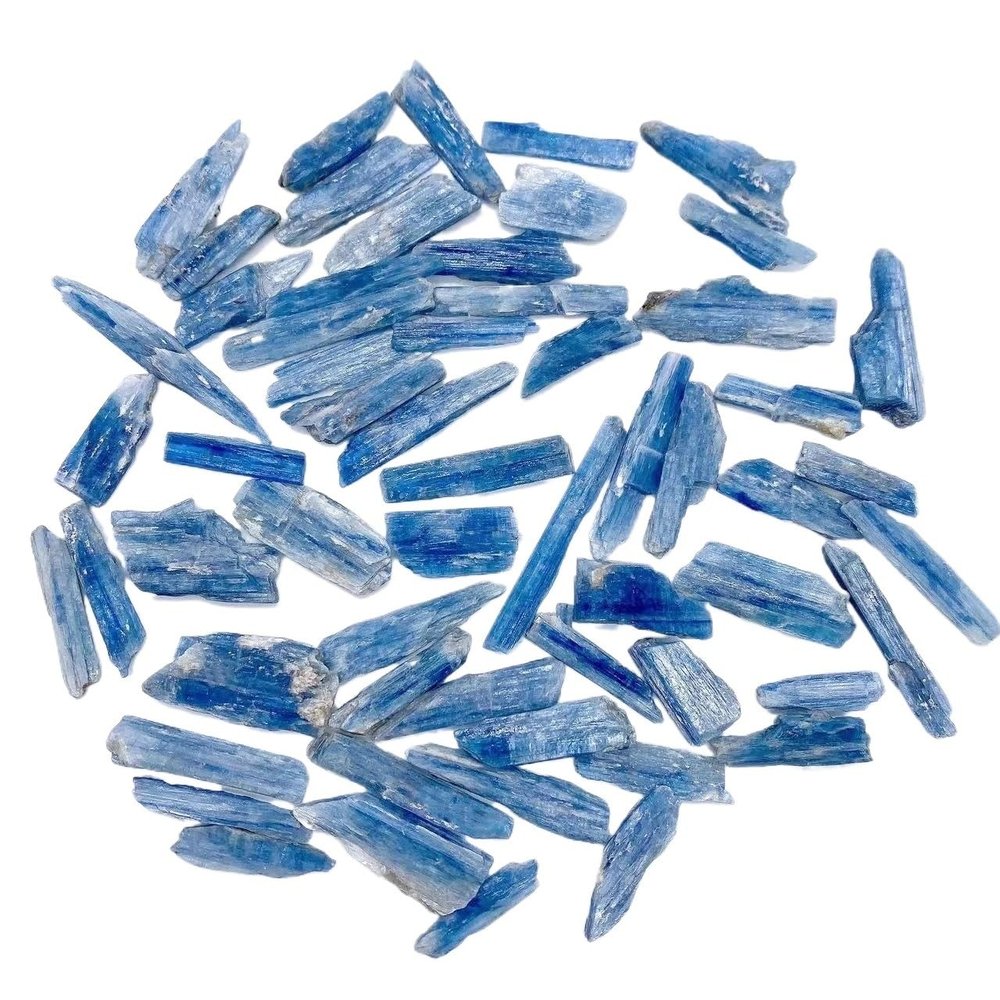 100g Natural Kyanite Raw Crystal Quartz Blue Mineral Specimen for DIY Home Decor