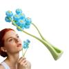 Face Massage Tool, Face Roller Massager, Y-shaped Face Massager, 3D Flower Roller, Manual Relaxation Equipment for Women and Girls view 1