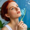 Face Massage Tool, Face Roller Massager, Y-shaped Face Massager, 3D Flower Roller, Manual Relaxation Equipment for Women and Girls view 2