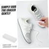 HOLIDYOYO 6pcs White Sneaker Cleaning Eraser Kit Suede Eraser Brush for White Trainers Shoe Whitener for Clean Easy to Use view 3