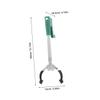 GANAZONO 2pcs Plastic Claw Trash Picker Grabber Reacher Tool Long Litter Picker Grabber for Adults Seniors Elderly Outdoor view 2