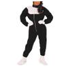 KYXSPINWARDPV Womens PVC One-piece Wraped Jumpsuit Wet Look Glossy Leather Long Sleeve Rompers Body Suit Party Cosplay Costume Customization ,Blue,6XL view 3