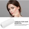 FOMIYES 1 Roll Threading Thread for Facial Hair Removal, Cotton Thread Epilator for Gentle Hair Removal of Eyebrows, Upper Lip and Chin, Gentle on the Skin and Easy to Use for Smooth view 3