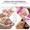 FOMIYES 1 Roll Threading Thread for Facial Hair Removal, Cotton Thread Epilator for Gentle Hair Removal of Eyebrows, Upper Lip and Chin, Gentle on the Skin and Easy to Use for Smooth view 4