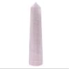 Amazing Gemstone Pink Calcite Crystal Towers ~ Natural Healing Point Obelisk for Reiki and Grid (2 to 3 INCH) view 1