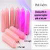Amazing Gemstone Pink Calcite Crystal Towers ~ Natural Healing Point Obelisk for Reiki and Grid (2 to 3 INCH) view 4