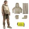 4-Piece Net Suit L/XL, Full Body Jacket with Zippered Hood, Pants, Gloves & Foot Covers, Thickened Breathable Mesh, Adjustable Fit for Men & Women, Lightweight for Outdoor, Camping, Fishing &Gardening view 1