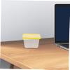 JEWEDECO 4pcs Reusable Wardrobe Moisture Absorber Holder with Large Capacity Plastic Storage Case for Cabinet Use, Compact Design for Home Indoor Moisture Control view 2