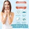 Care Spring 2 Pairs Temporary Artificial Teeth Instant Perfect Smile Veneers Dentures for Whitening, Silicone Dentures False Teeth Veneers Upper And Lower Cover The Bad Teeth for Men Women view 2