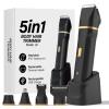 Bikini Trimmer for Women 5 in 1 Electric Razors with Dock/USB ChargeElectric Shaver Replaceable pubic Hair Trimmer, IPX7 Waterproof & Easy Clean, Ceramic Blade,Cordless Body Shaver for Trip view 1